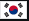 Bandera de corea del sur