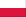 Bandera de polonia