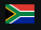 Bandera de sudafrica