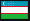 Flag of uzbekistan